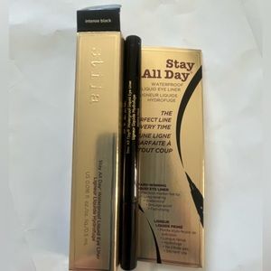 NIB Full Size Stila Stay All Day® Waterproof Liquid Eye Liner Intense Black